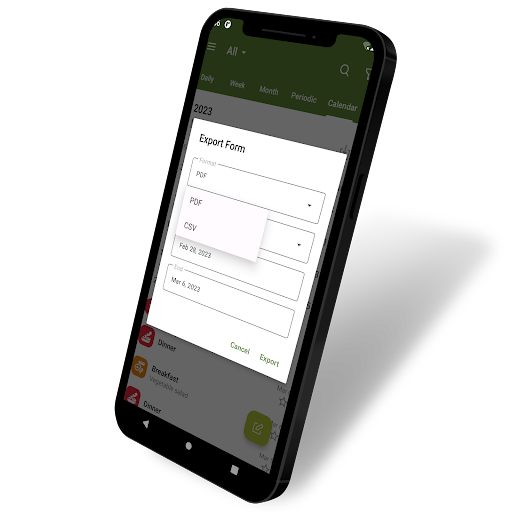 Food Diary - Food Tracker APK screenshot