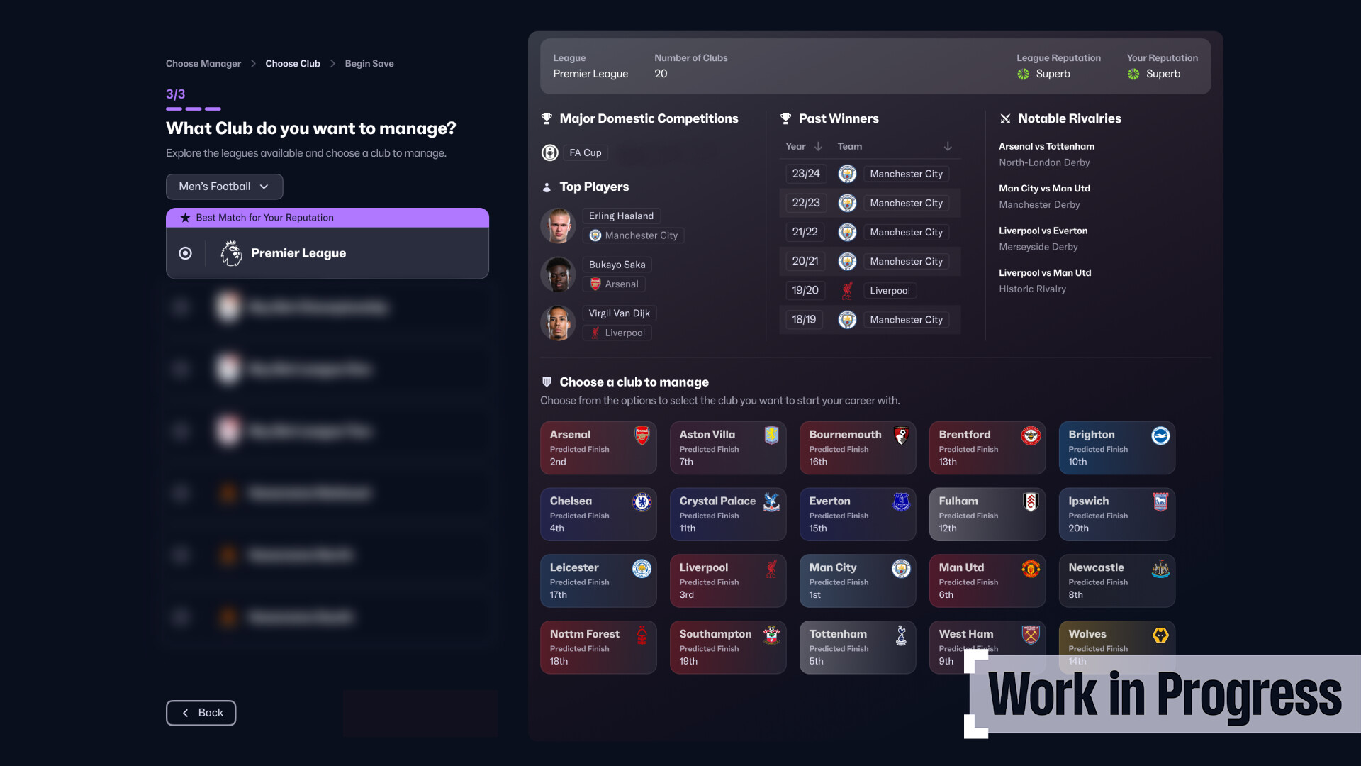 Football Manager 25 screenshot
