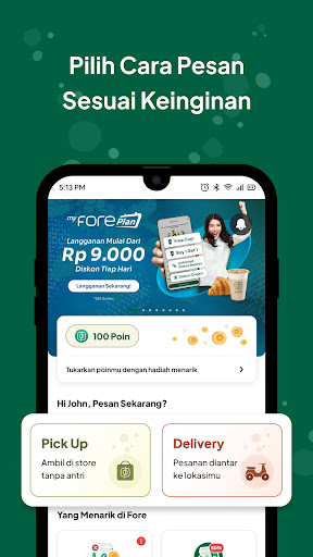Fore Coffee APK screenshot