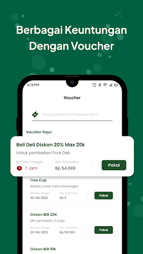 Fore Coffee APK screenshot