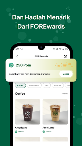 Fore Coffee APK screenshot