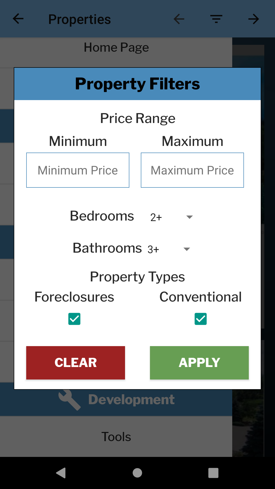 Foreclosure Home Search APK screenshot