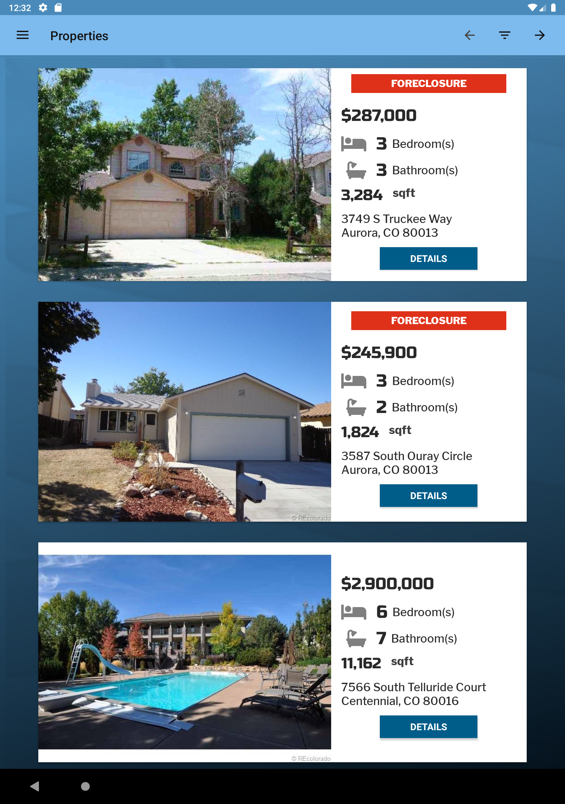 Foreclosure Home Search APK screenshot