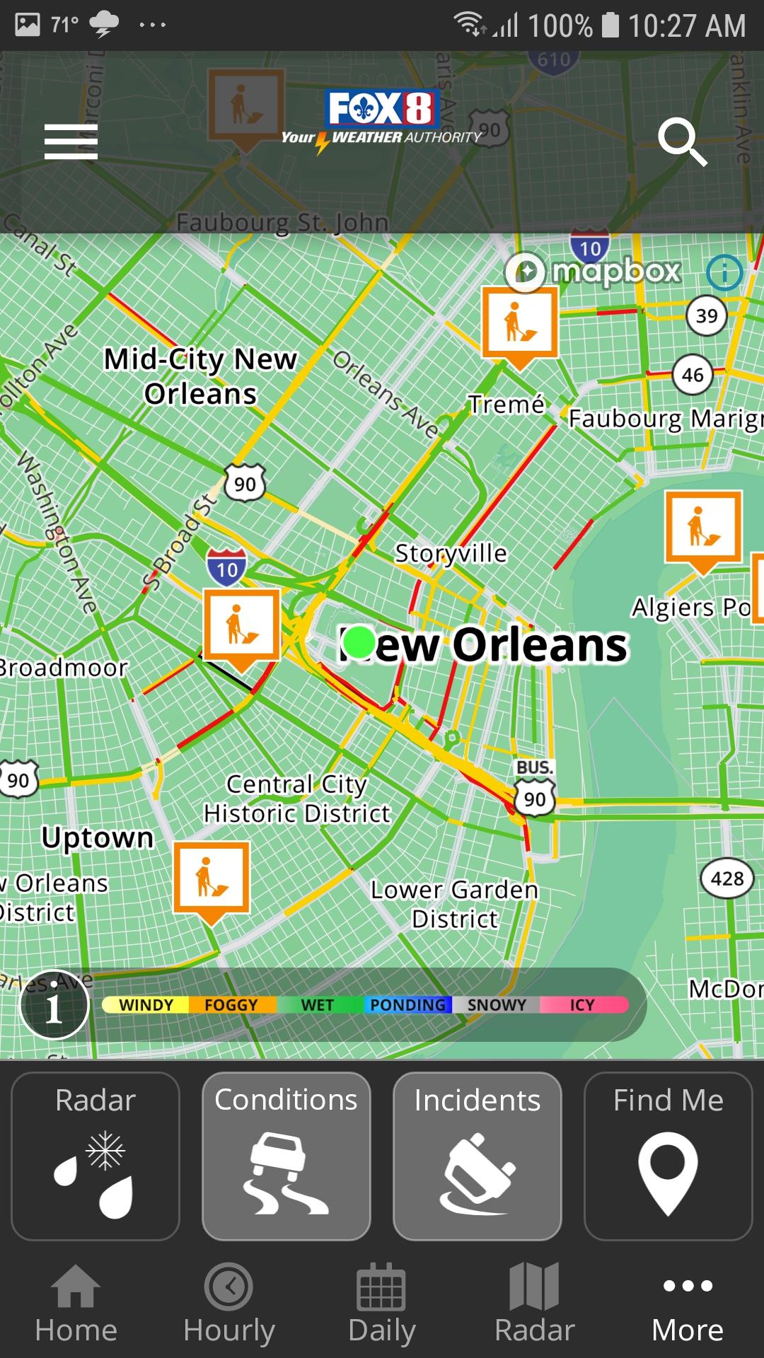 FOX 8 Weather APK screenshot