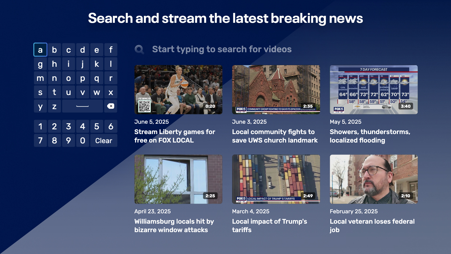 FOX LOCAL: Live News & Weather APK screenshot