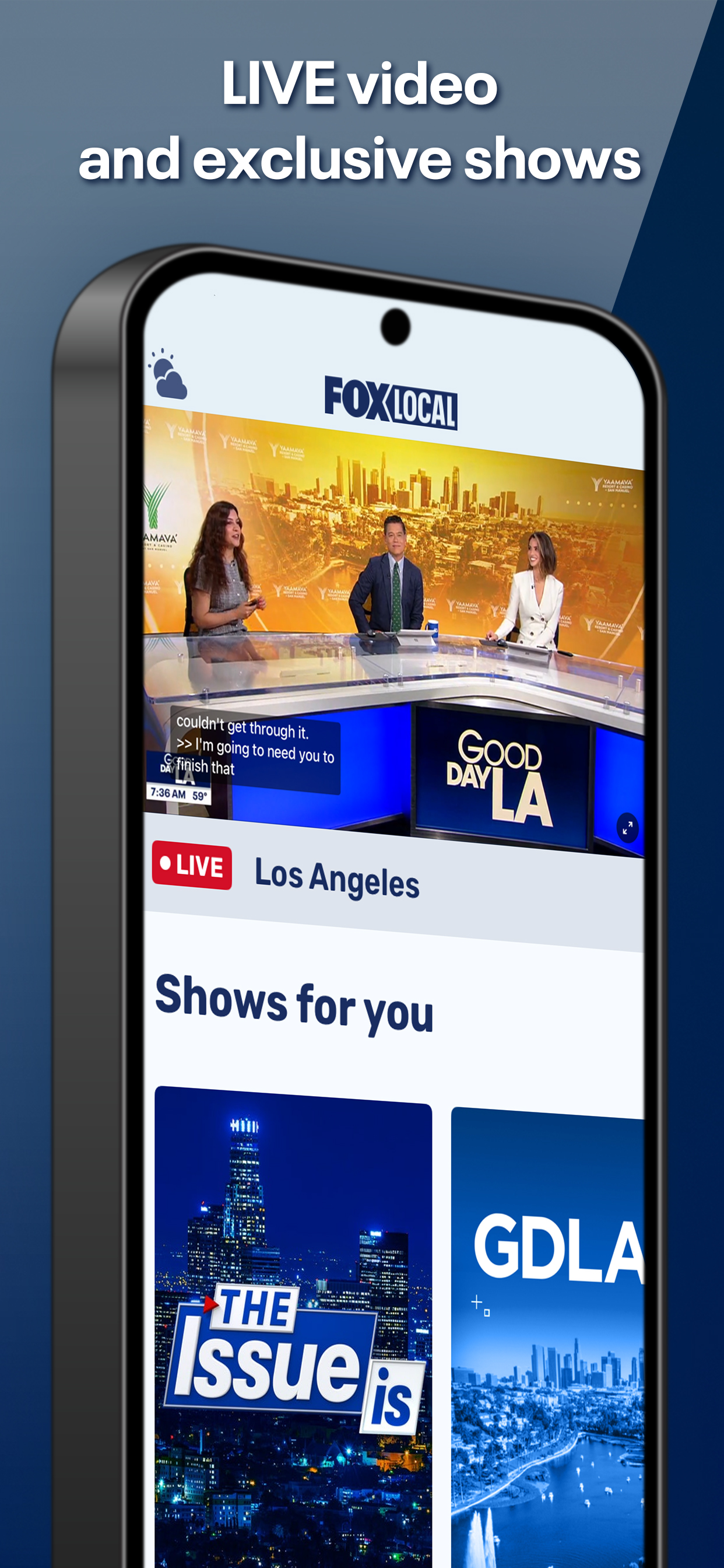 FOX LOCAL: Live News & Weather APK screenshot