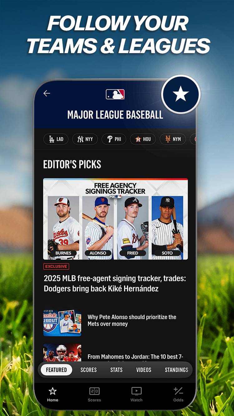 FOX Sports: Watch Live Games APK screenshot