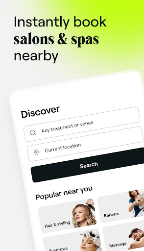Fresha for customers APK screenshot