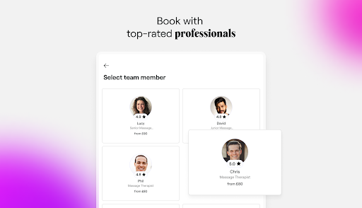 Fresha for customers APK screenshot