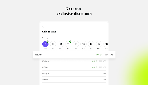 Fresha for customers APK screenshot