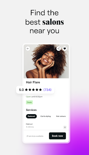 Fresha for customers APK screenshot