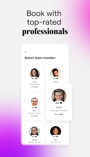 Fresha for customers APK screenshot