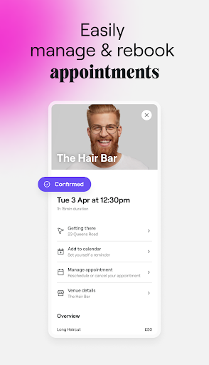 Fresha for customers APK screenshot