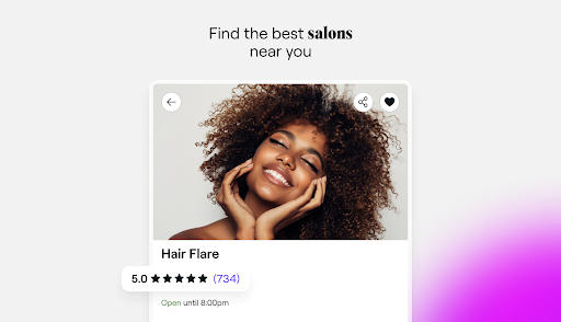 Fresha for customers APK screenshot