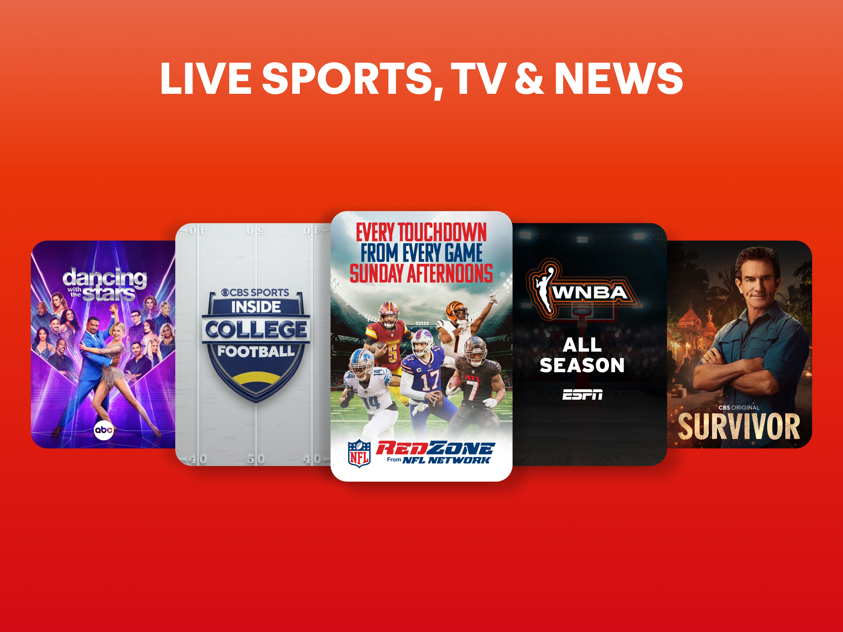 Fubo: Watch Live TV & Sports APK screenshot