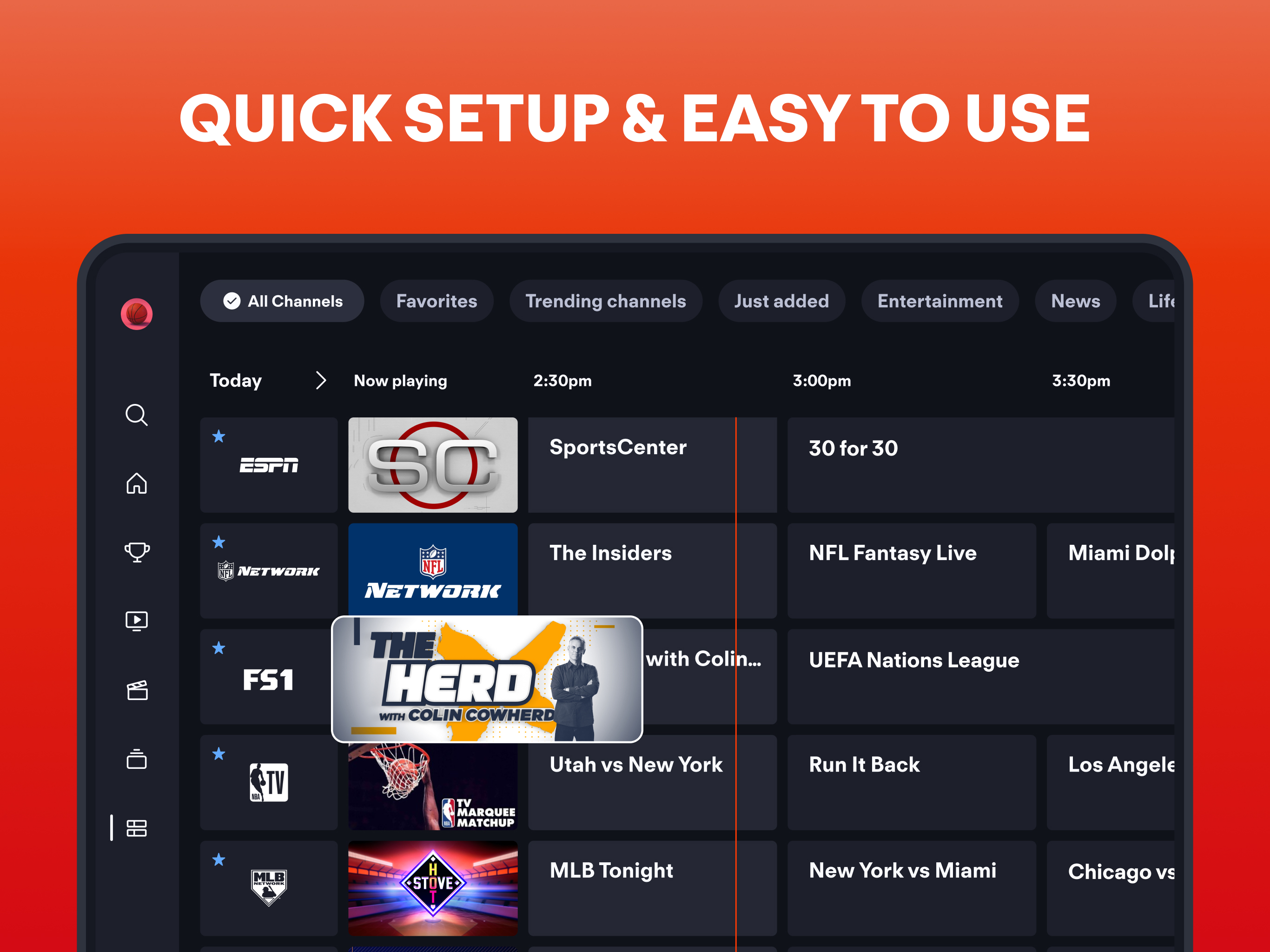 Fubo: Watch Live TV & Sports APK screenshot