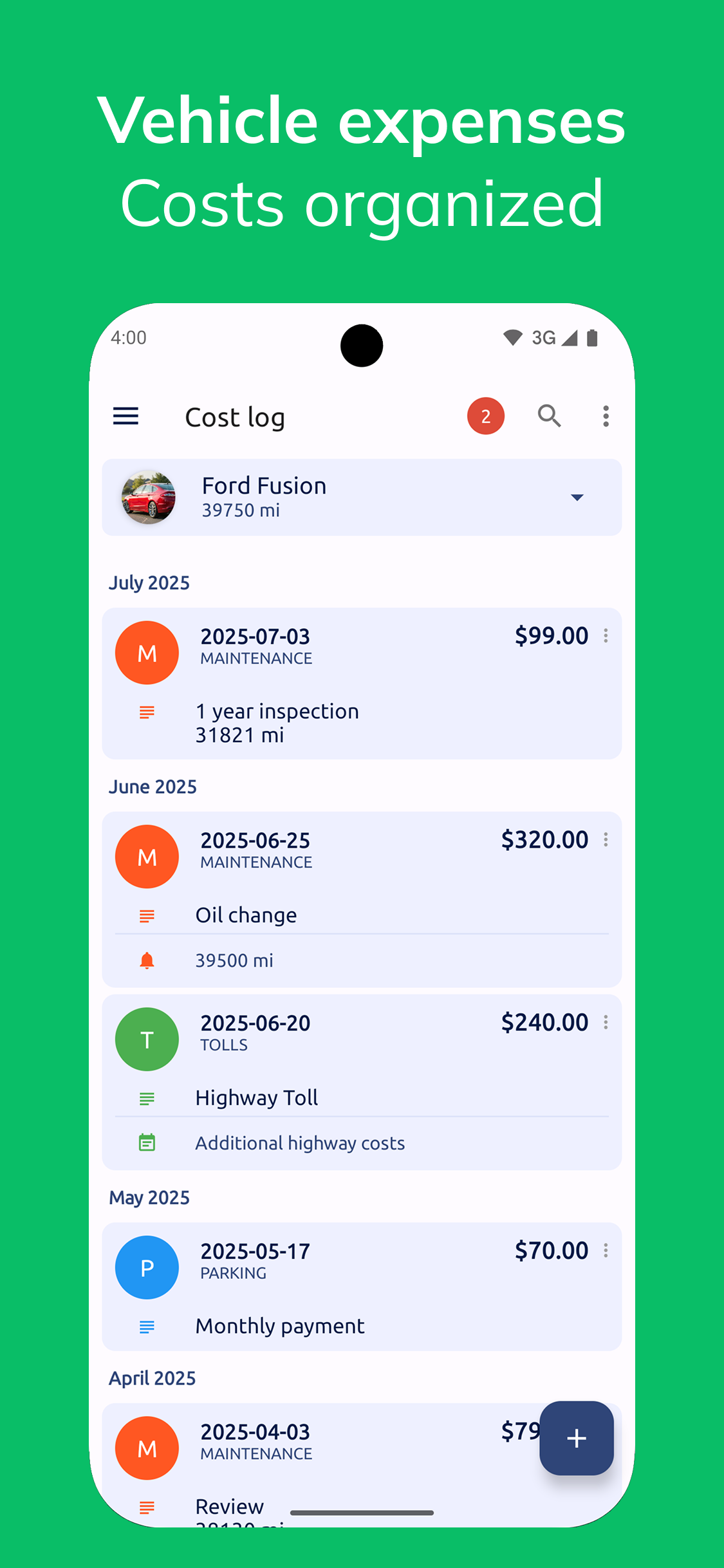 Fuelio APK screenshot