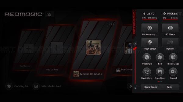 Game Space Red Magic screenshot