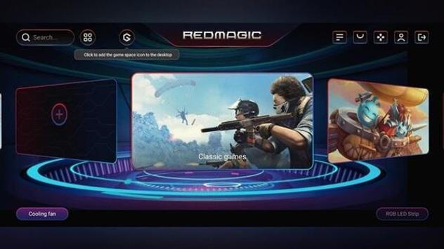 Game Space Red Magic APK screenshot