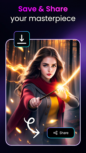 Genius Art: Image AI Generator APK screenshot