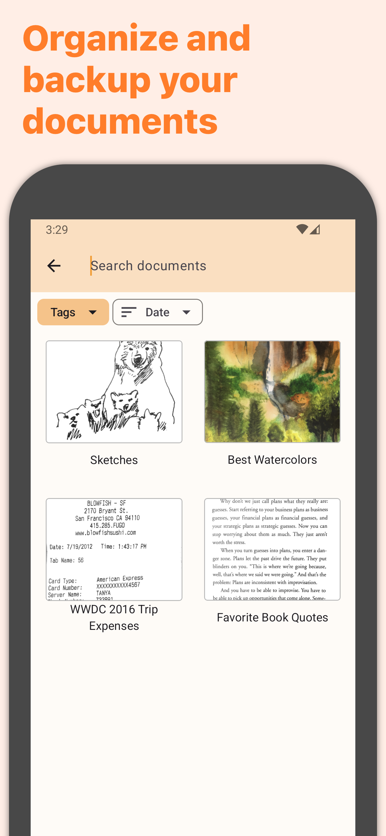 Genius Scan - PDF сканер APK screenshot