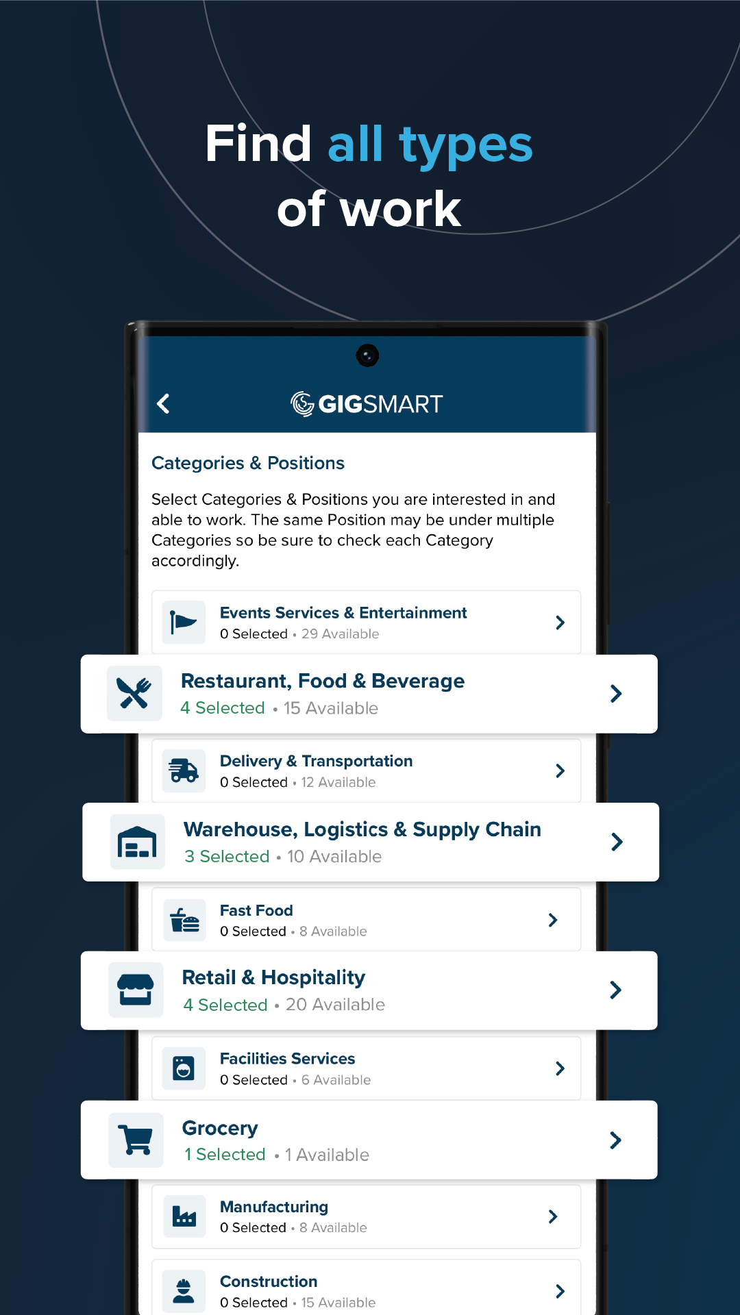 GigSmart Get Gigs APK screenshot
