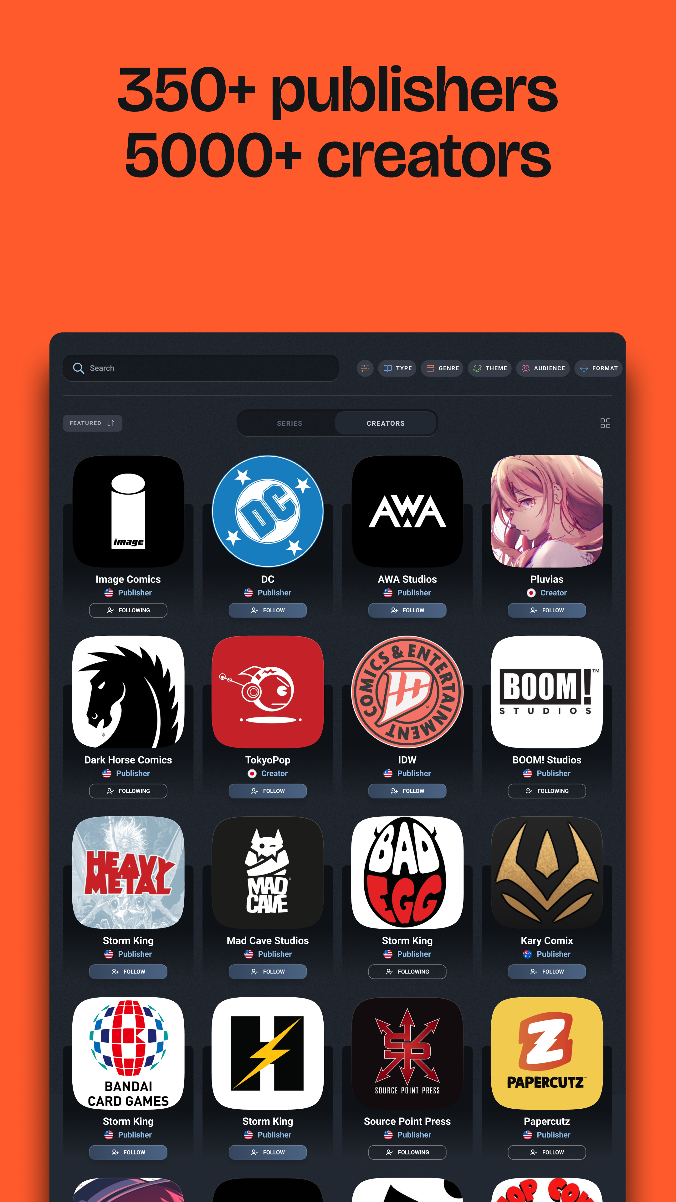 GlobalComix: Comic Book Reader APK screenshot