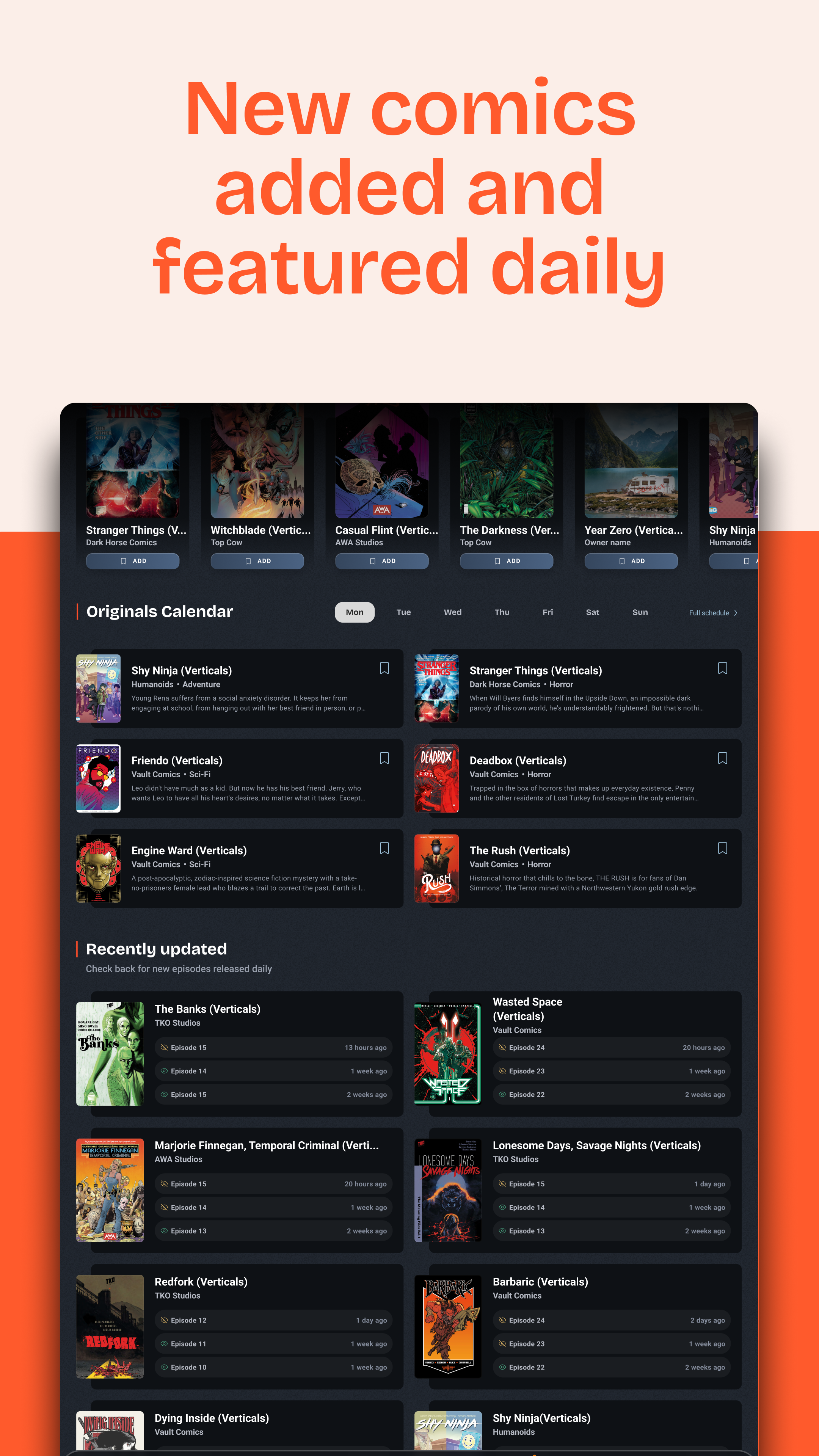 GlobalComix: Comic Book Reader APK screenshot