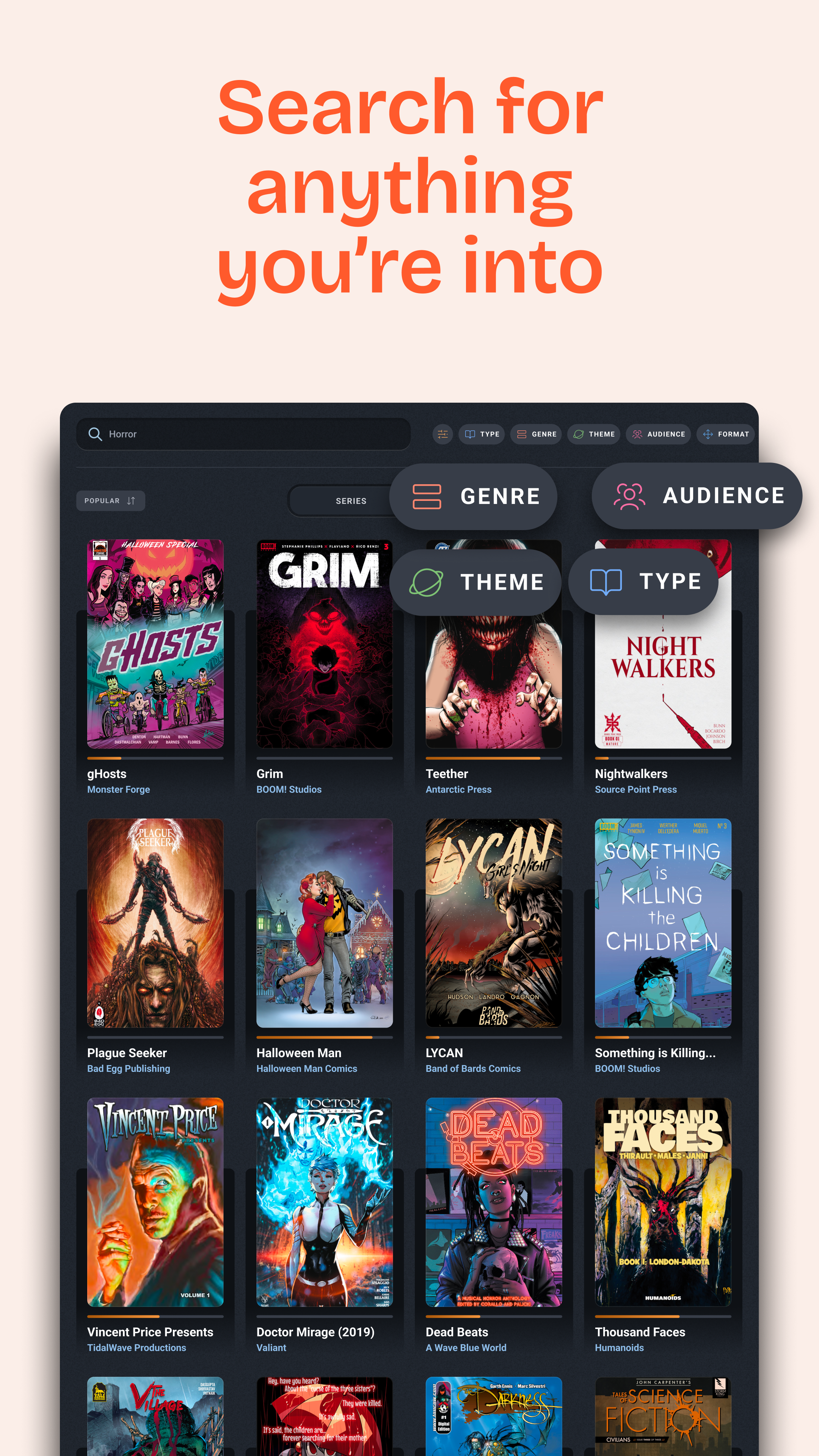 GlobalComix: Comic Book Reader APK screenshot