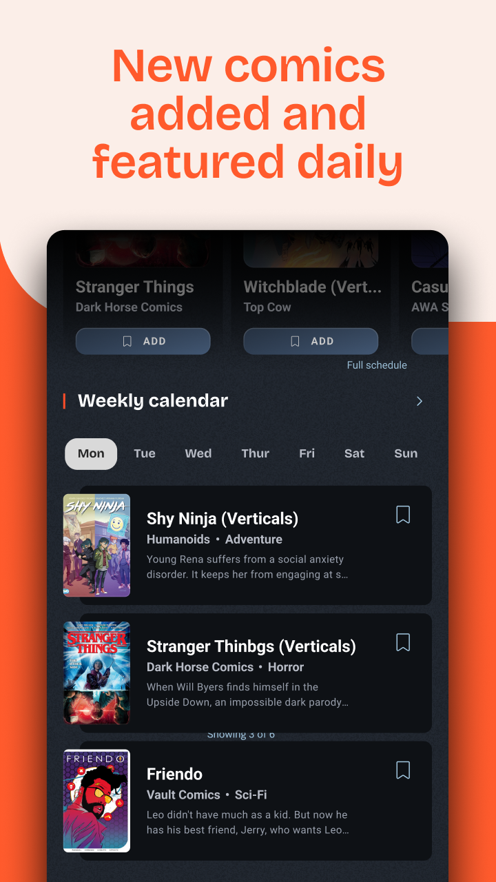 GlobalComix: Comic Book Reader APK screenshot