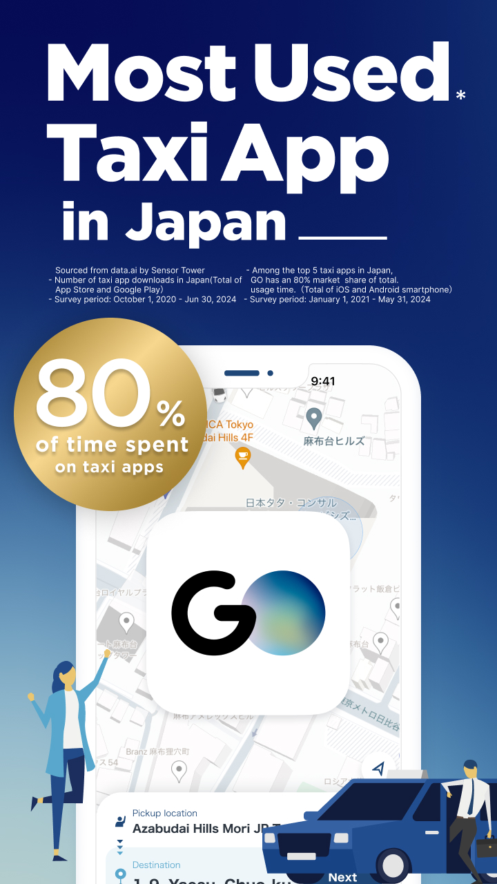 GO / Taxi app for Japan APK screenshot