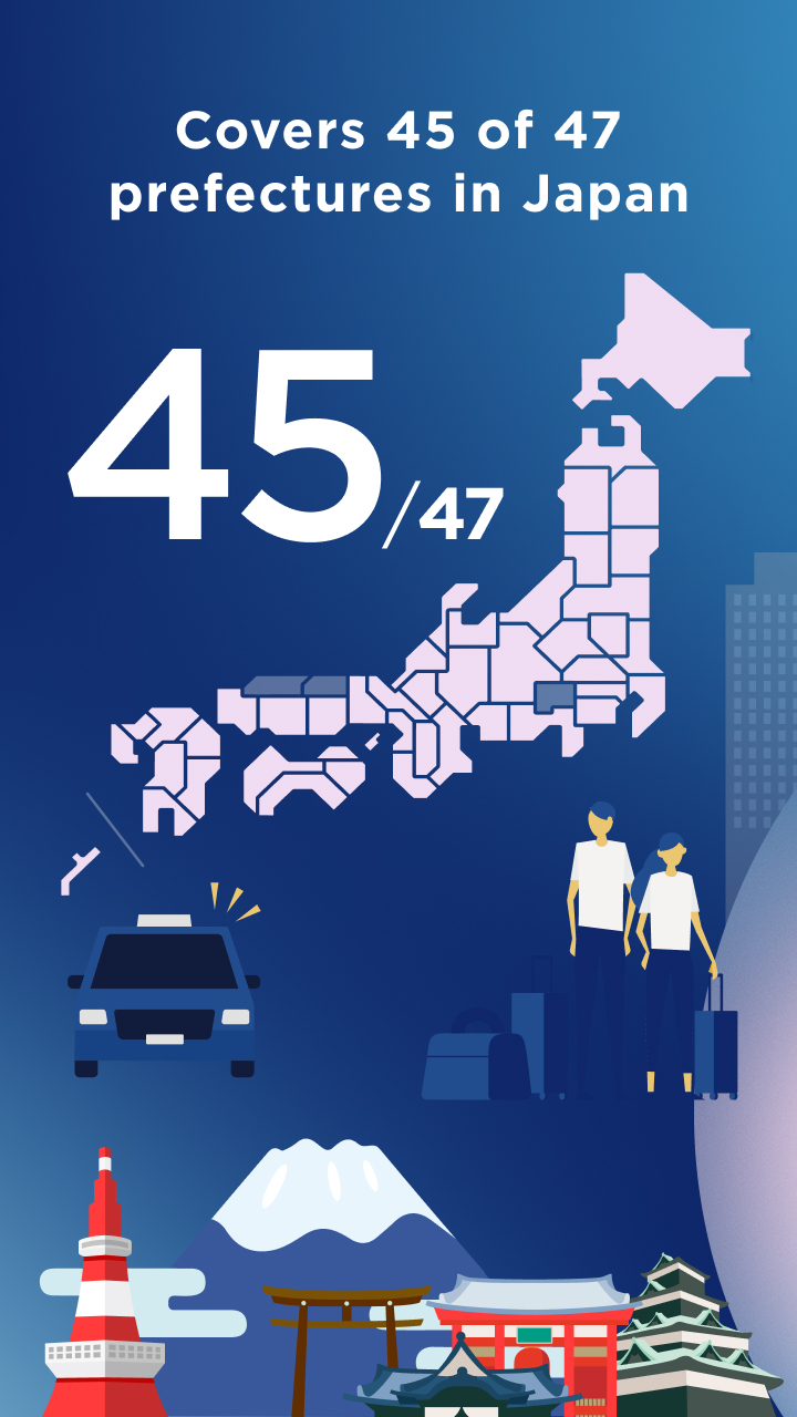 GO / Taxi app for Japan APK screenshot