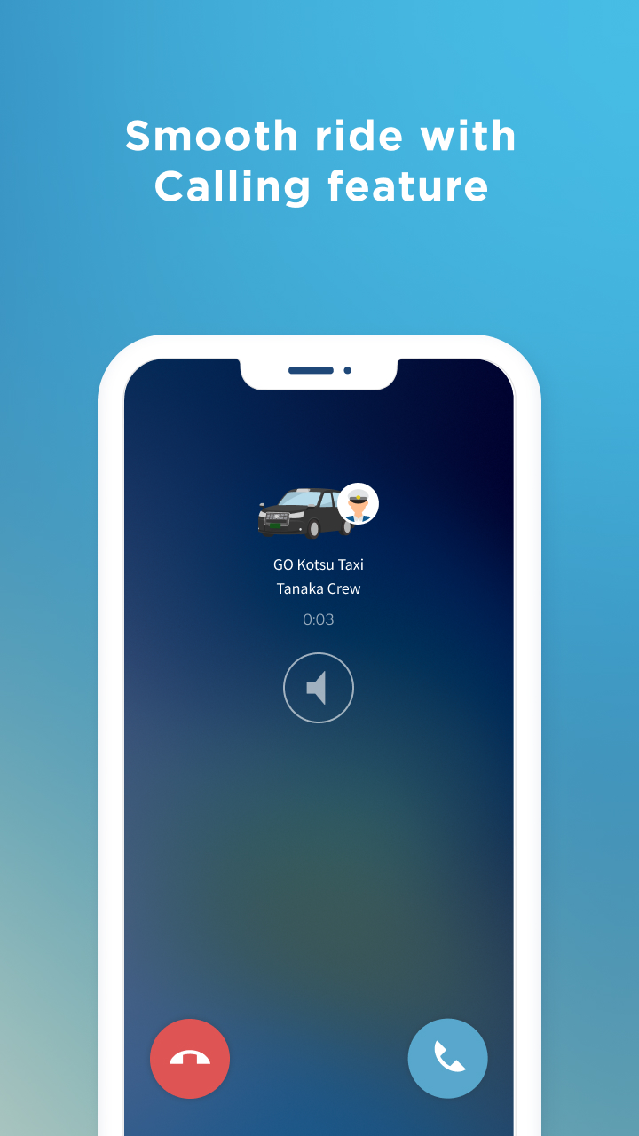 GO / Taxi app for Japan APK screenshot