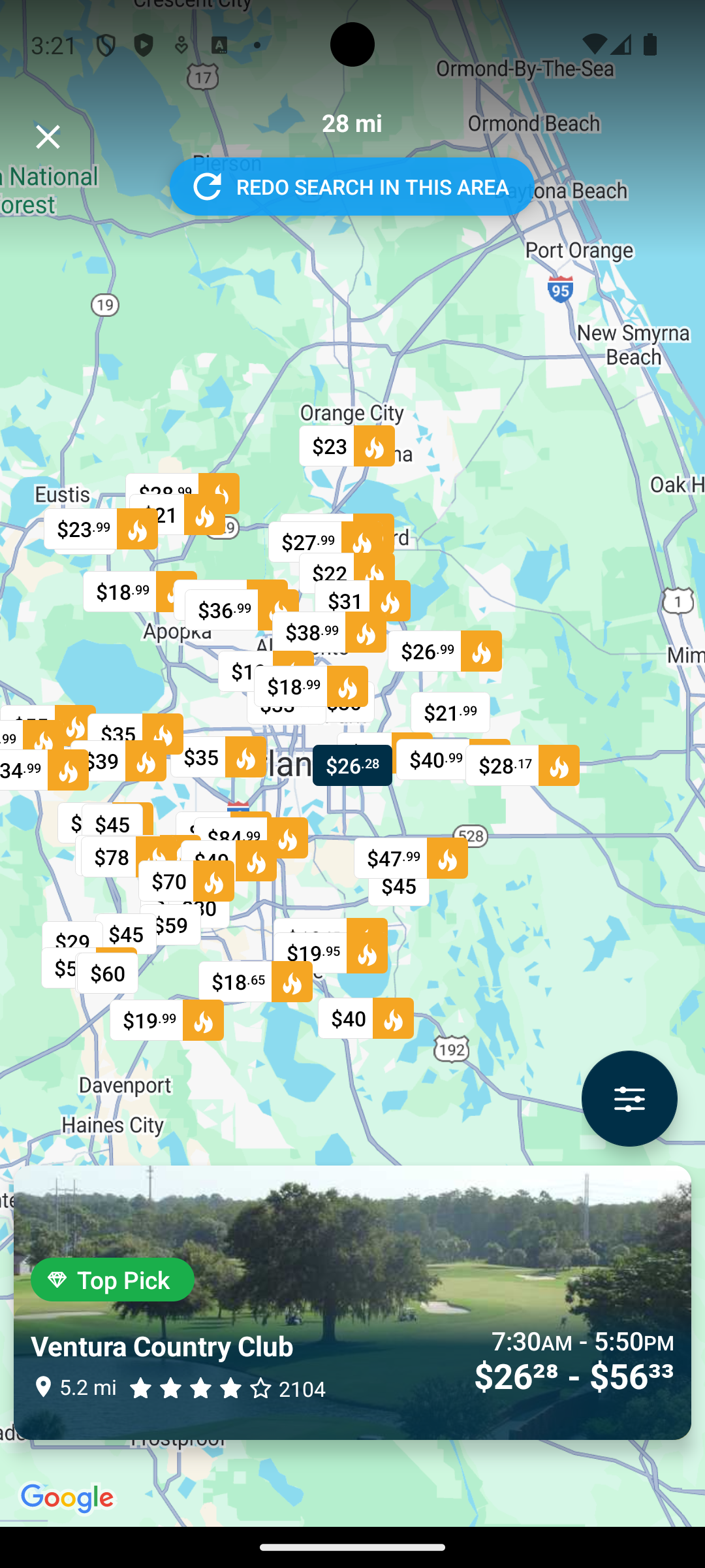 GolfNow APK screenshot