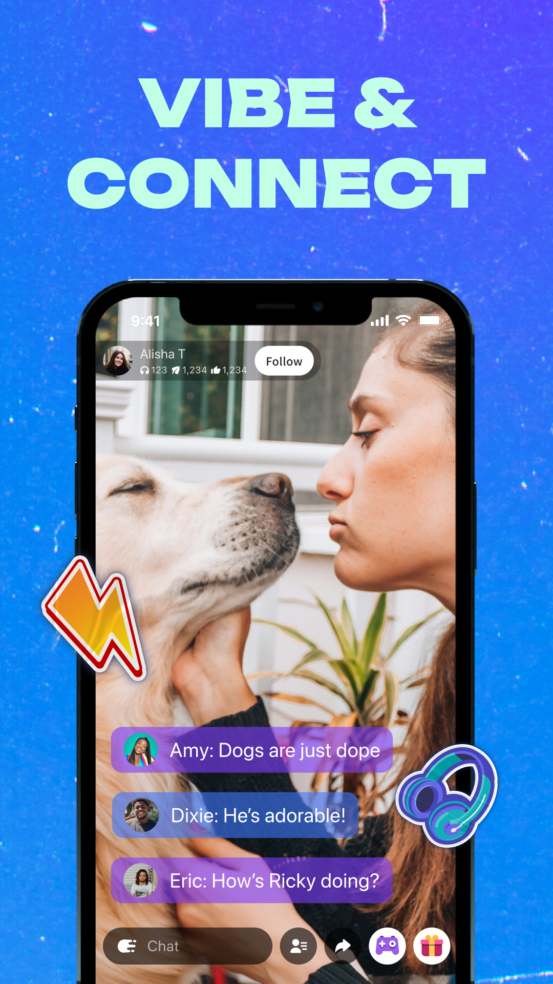 Goodnight: Voice Chat & Dating APK screenshot