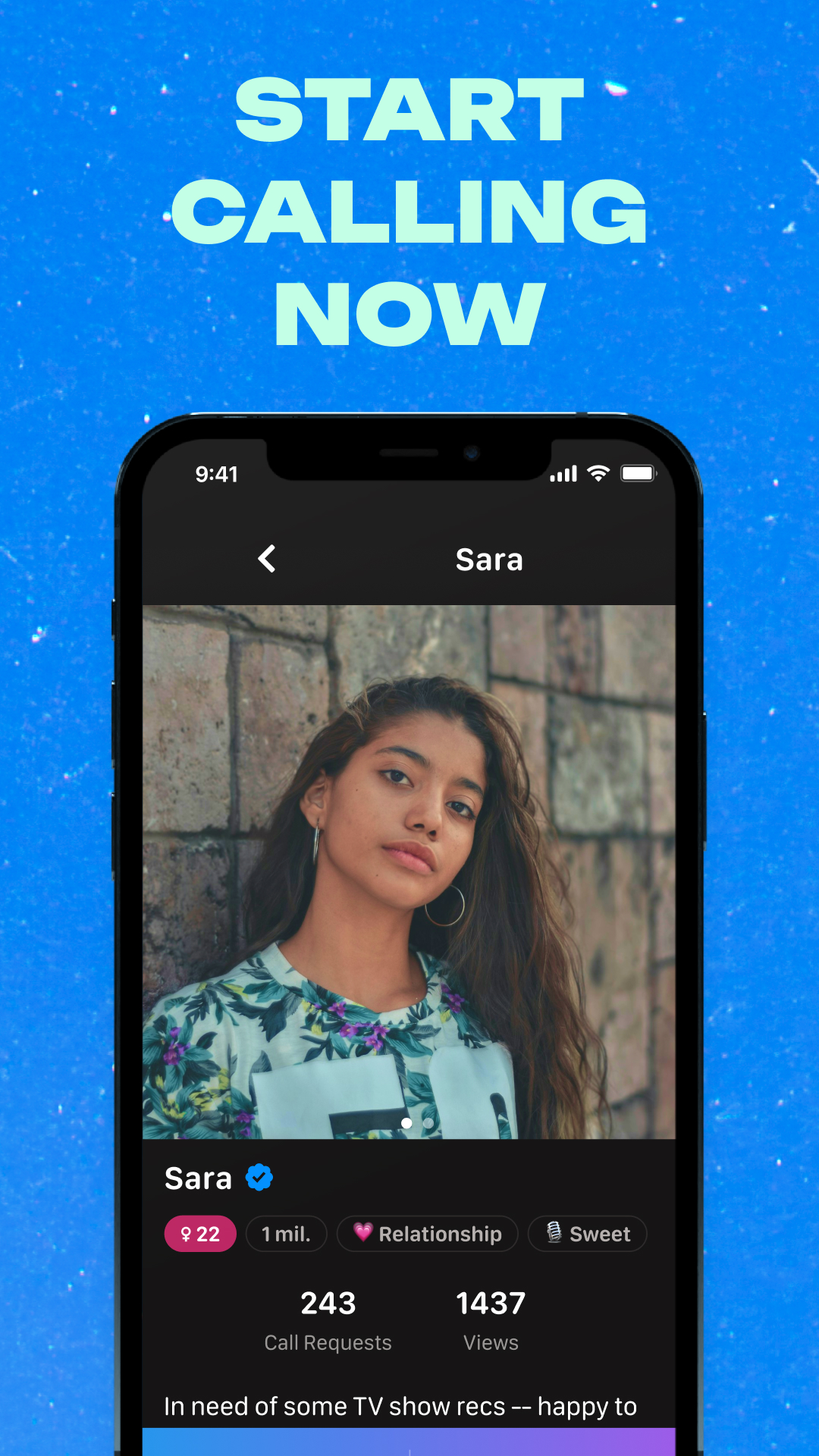 Goodnight: Voice Chat & Dating APK screenshot