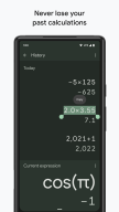 Google Calculator screenshot