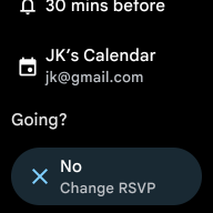 Google Calendar APK screenshot