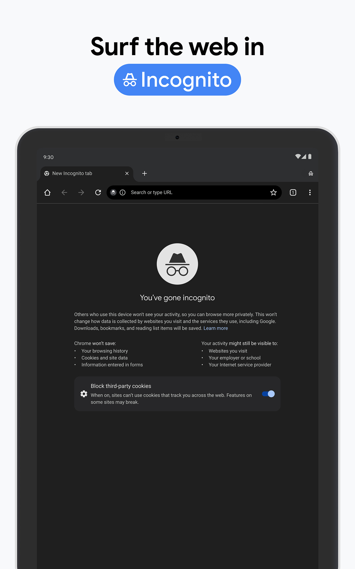 Chrome APK screenshot