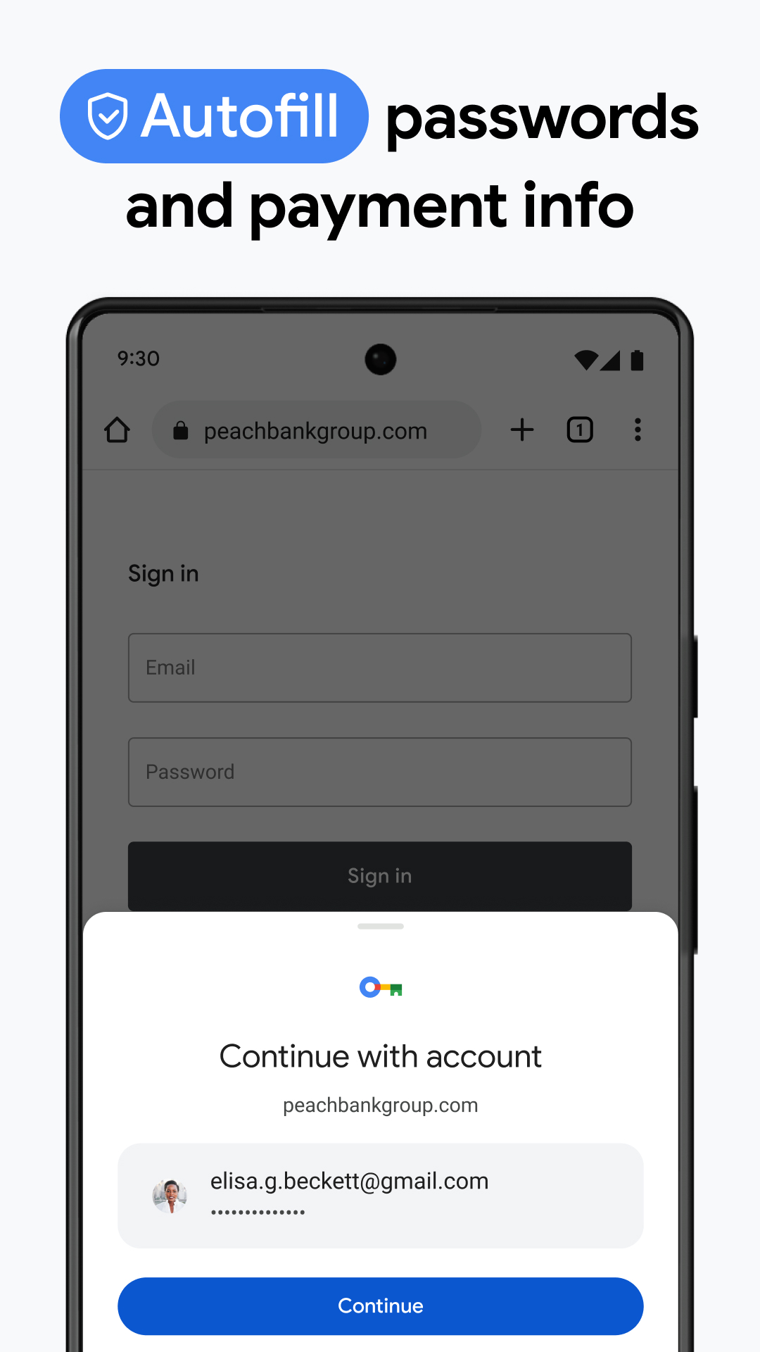 Chrome APK screenshot