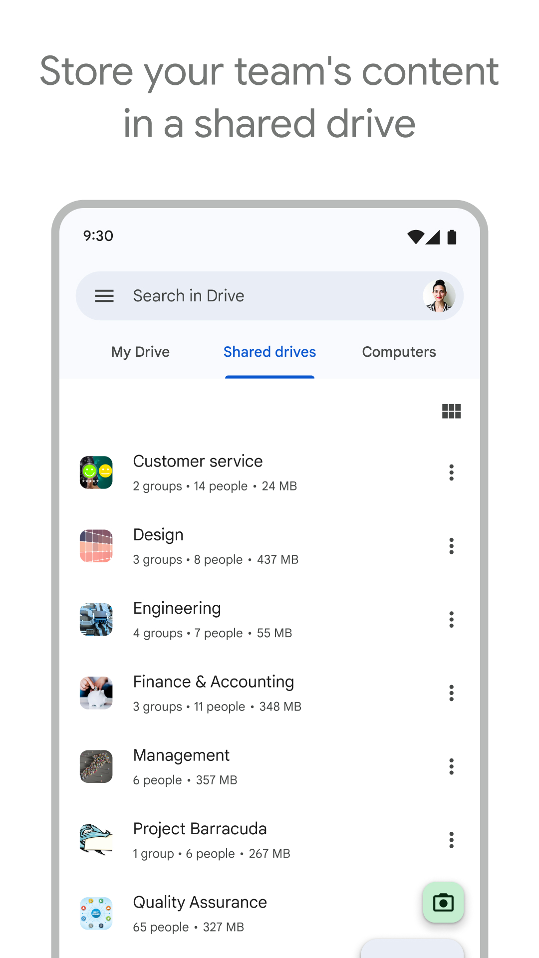 Google Диск APK screenshot