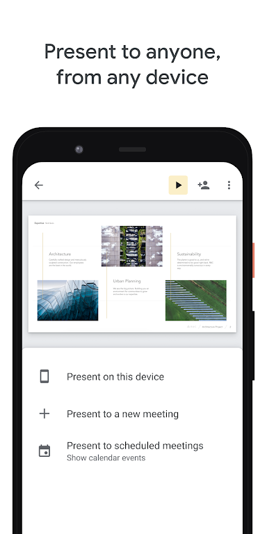 Google Slides APK screenshot