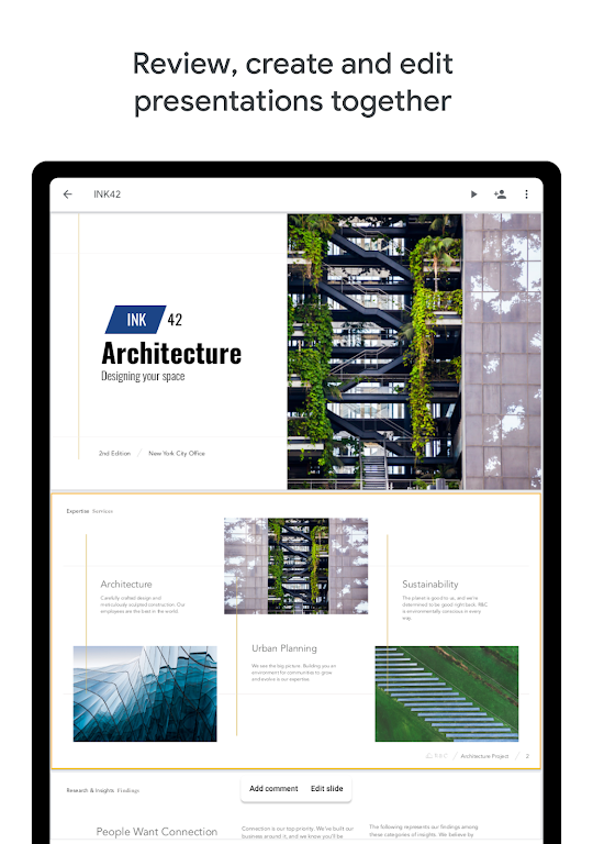 Google Slides APK screenshot