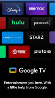 Google TV screenshot