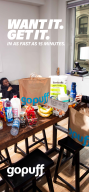 Gopuff—Alcohol & Food Delivery APK screenshot