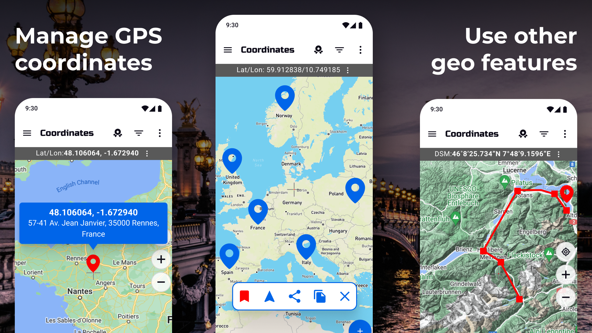 Координаты GPS: Широта Долгота APK screenshot