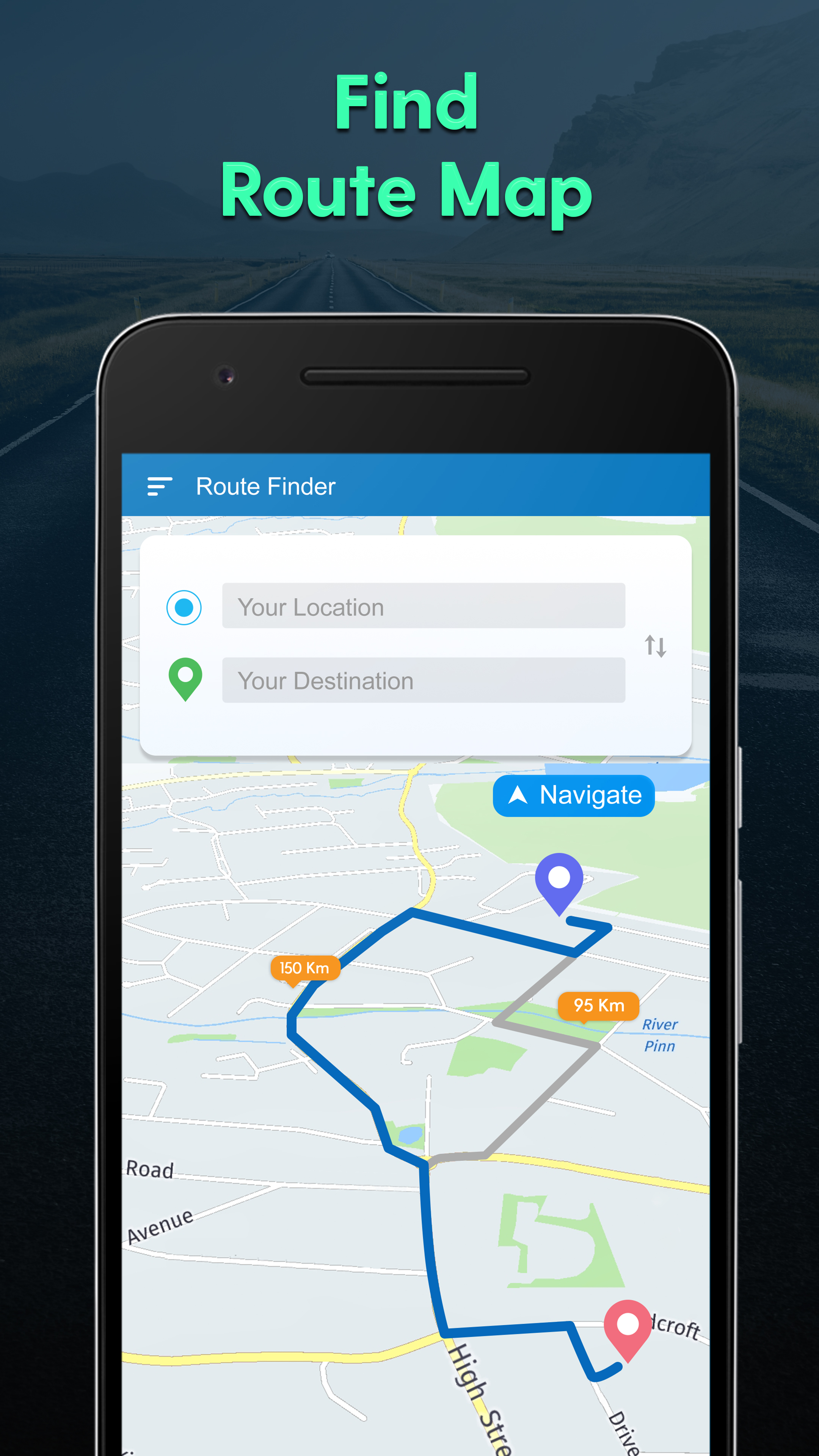GPS Navigation, Map Directions APK screenshot