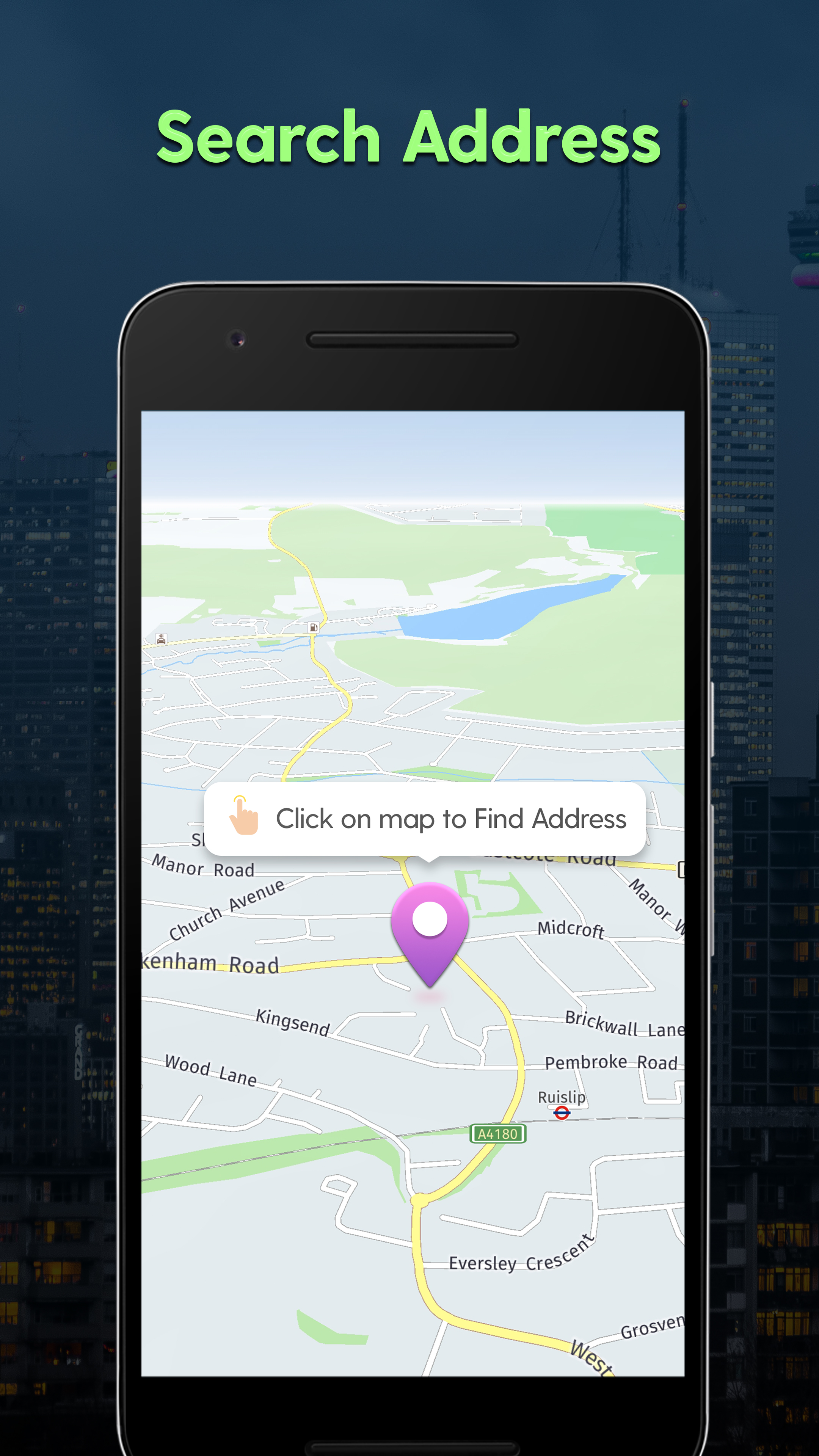 GPS Navigation, Map Directions APK screenshot