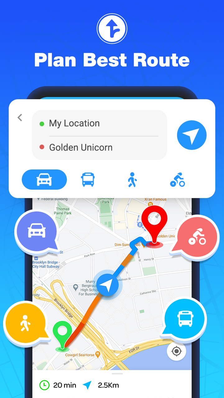 Навигация GPS-карт APK screenshot