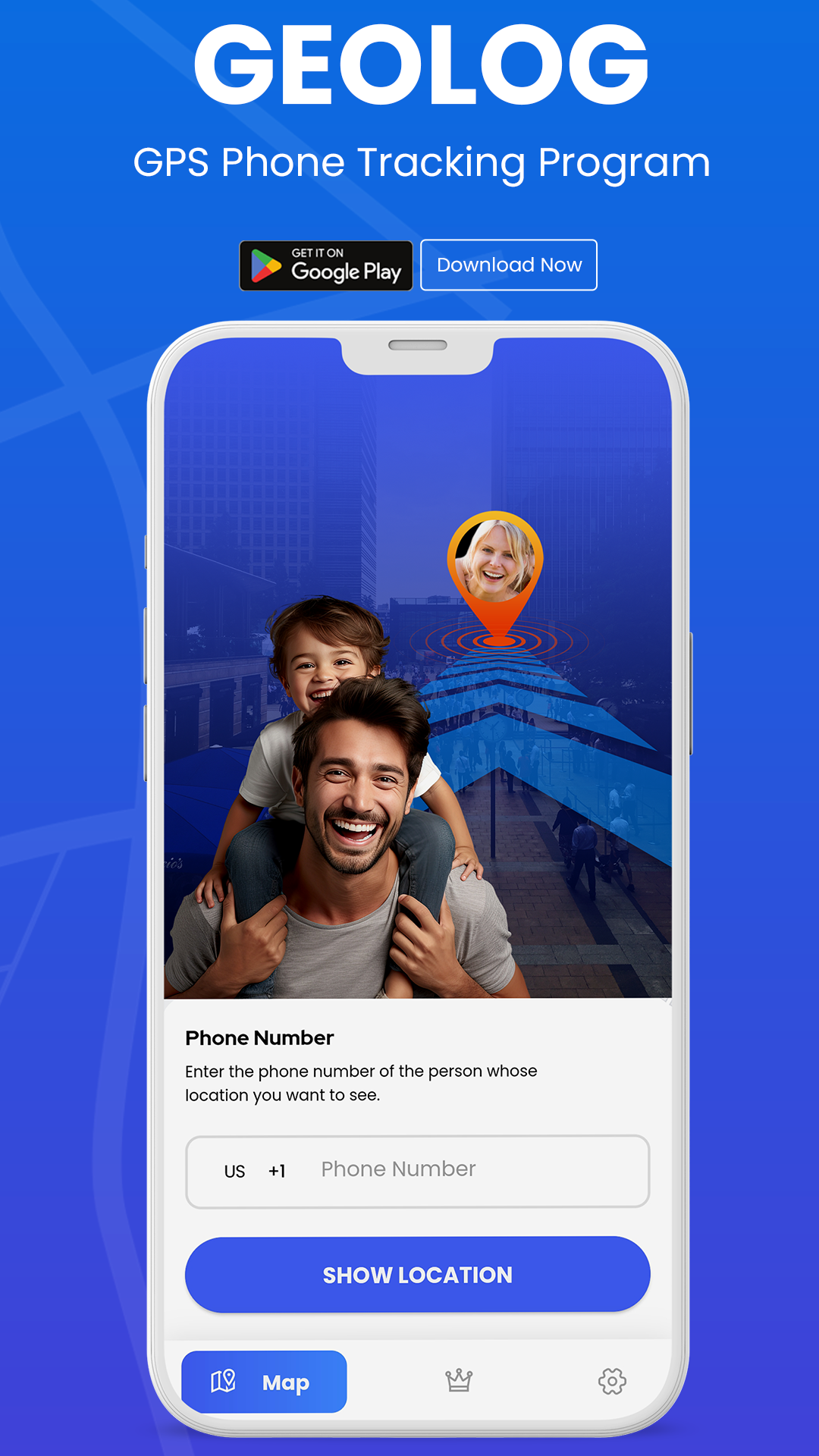 GPS Phone Location Tracker APK screenshot